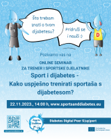 ONLINE SEMINAR ZA TRENERE I SPORTSKE...
